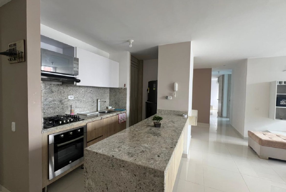 HERMOSO APARTAMENTO Ubicado al norte de Barranquilla Barrio Miramar Conjunto Bolonia