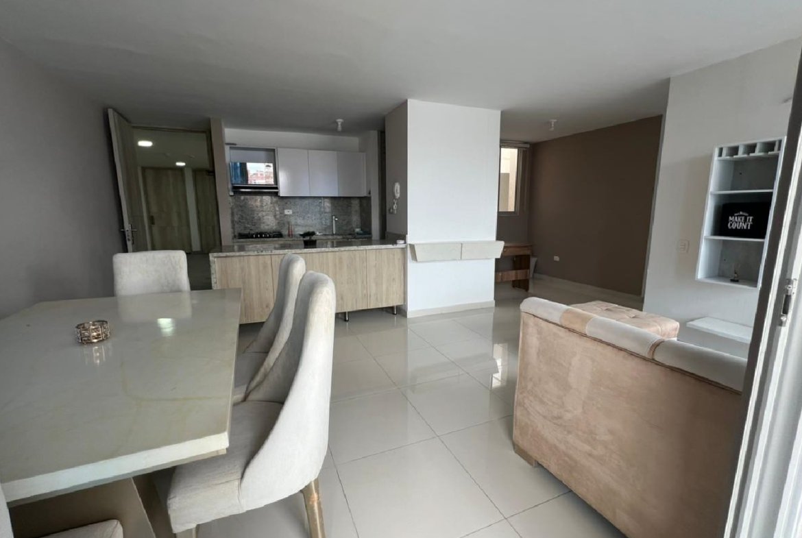 HERMOSO APARTAMENTO Ubicado al norte de Barranquilla Barrio Miramar Conjunto Bolonia